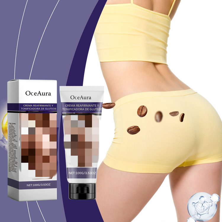 OceAura Hip Care Cream Lightens Wrinkles, Softens, Improves Hip Elasticity, Moisturizes And Nourishes Hip Massage