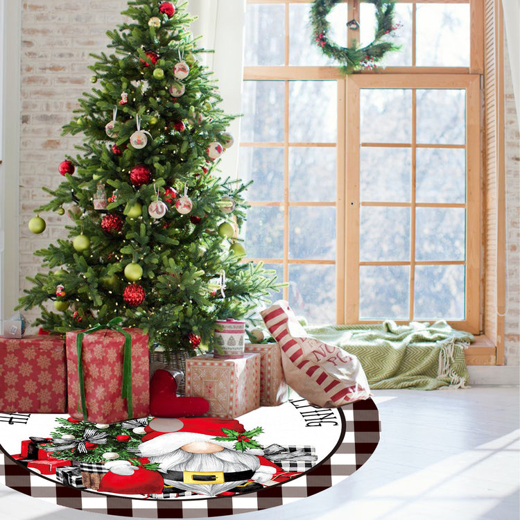 Christmas Tree Skirt – 120 cm, Six Festive Designs