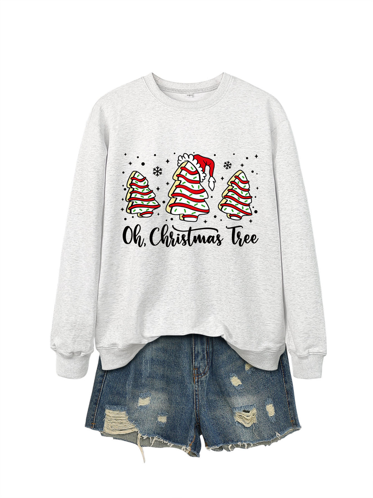 Oh Christmas Tree Women's Pullover Sweatshirt