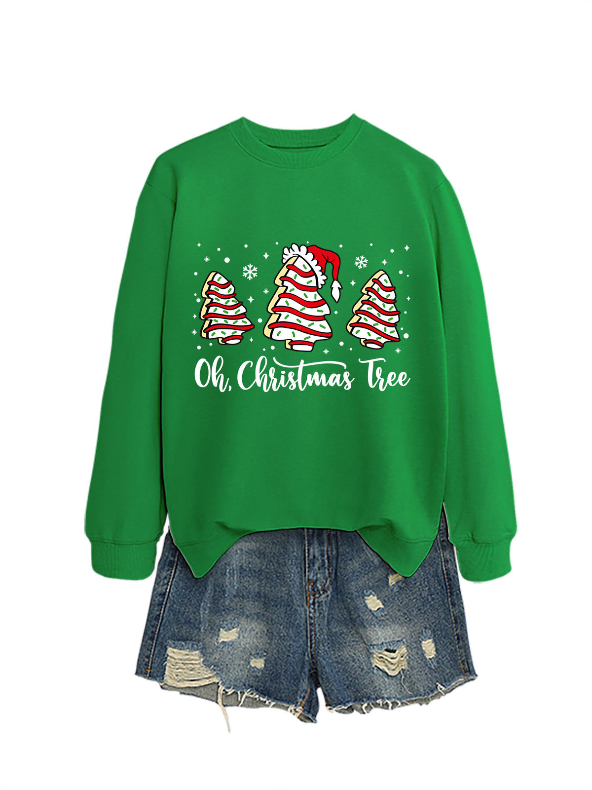 Oh Christmas Tree Women's Pullover Sweatshirt