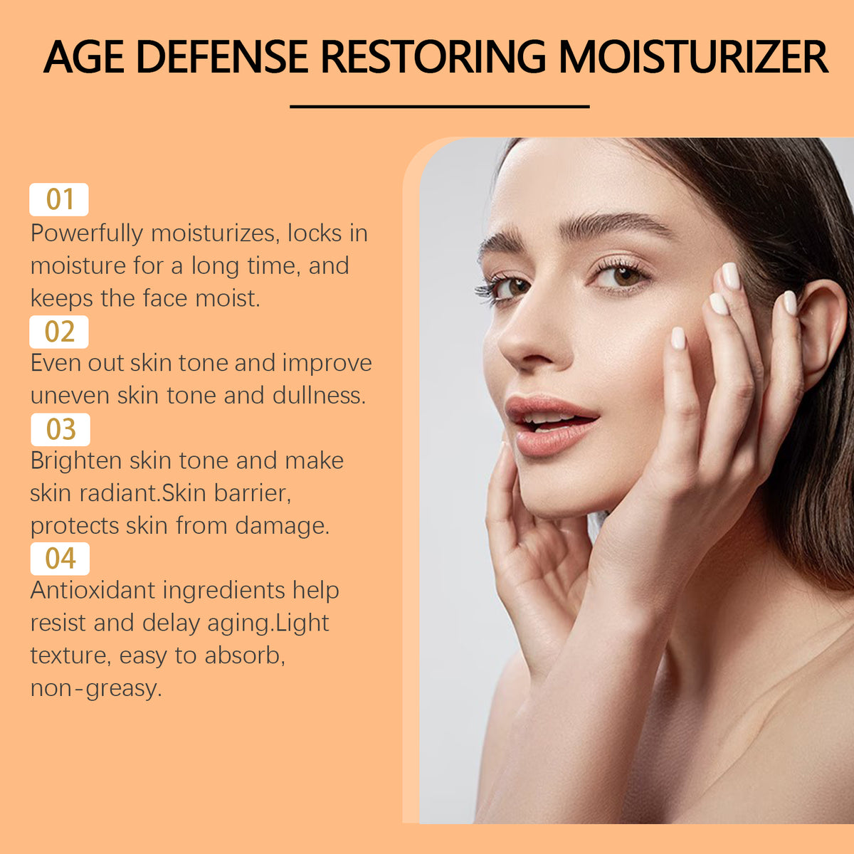 Hoygi Snail Facial Essence Gentle Hydrating Moisturizing Facial Skin Nourishing Care Essence