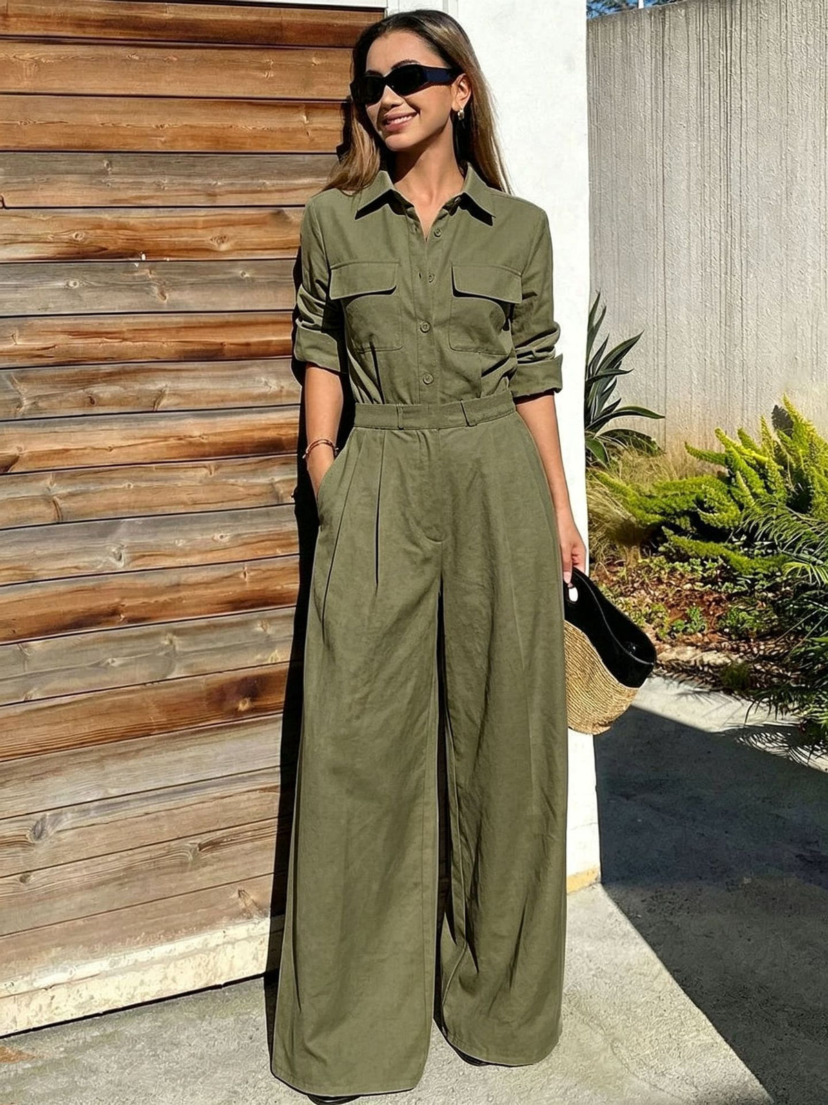 Unisex Long-Sleeve Jumpsuit