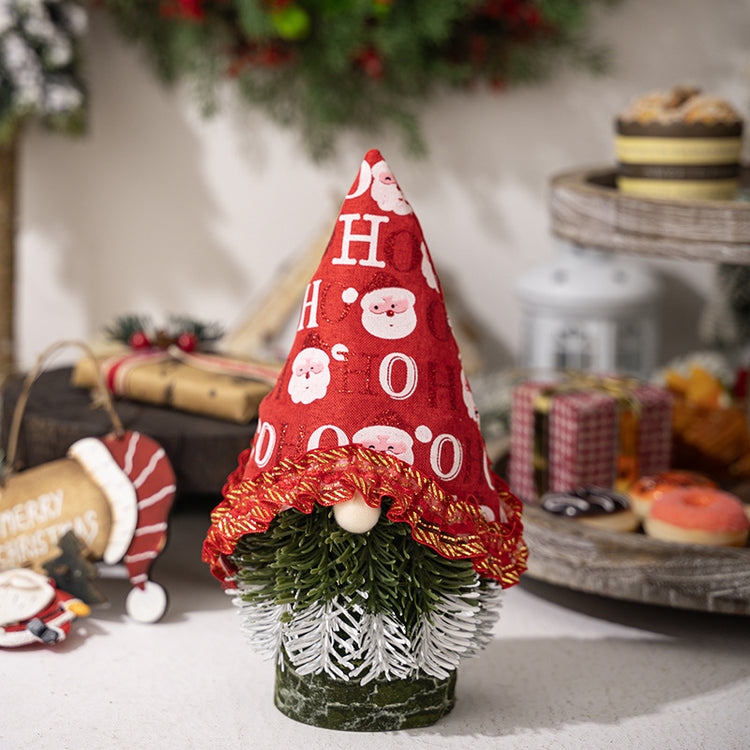 Pointed-Hat Christmas Gnome Ornament