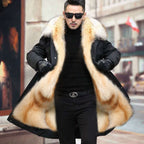 Men's Hooded Winter Coat, Mid-Length and Long Styles