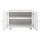 Office furniture Copier Cabinet white mobile pedestal file Printer Stand
