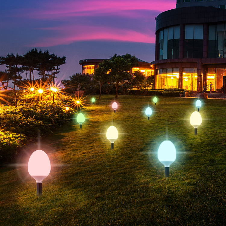 Solar Bulb Lights Garden Scenic Landscape Lights Lighting Engineering Solar Colorful RGB Lawn Lights