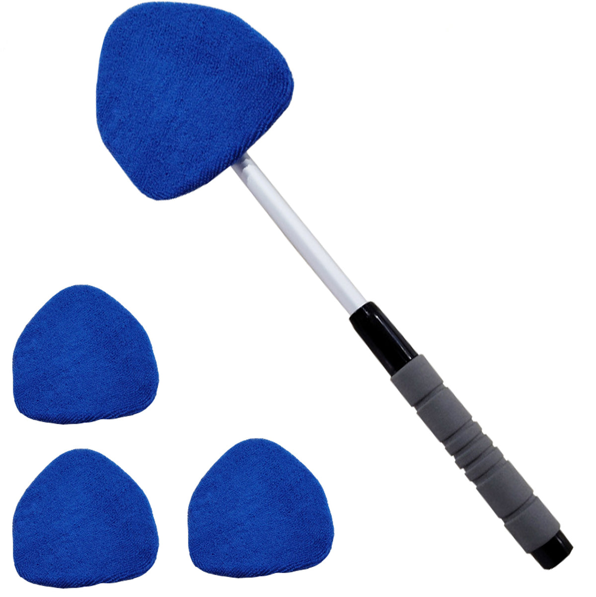 Telescopic Microfiber Car Windshield Defogger Window Cleaning Brush