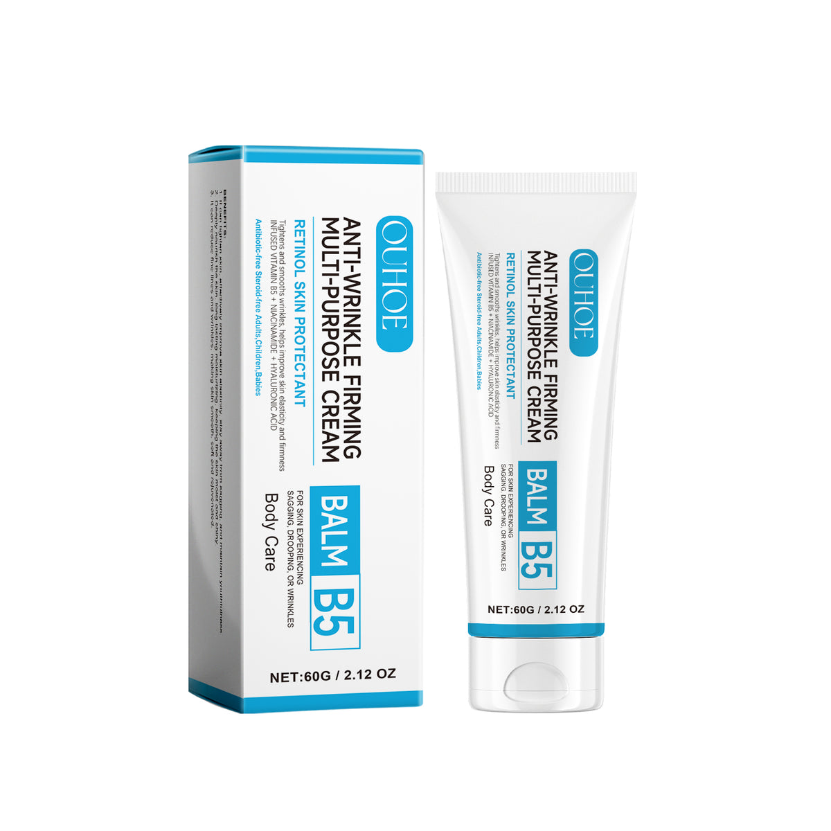 Multi-Purpose Body Cream with Niacinamide, Hyaluronic Acid and Vitamin B5