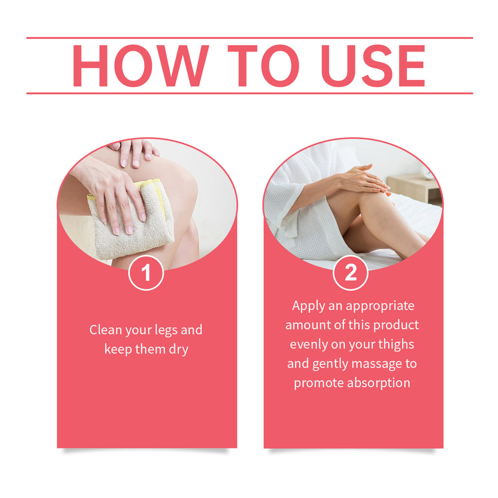 EELHOE Thigh Care Essence Lotion Gently Nourishes The Skin On The Legs, Making Them Tender And Light, And Protects The Legs With Essence