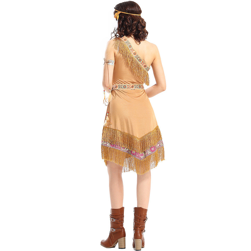 Women's Khaki Costume Dress