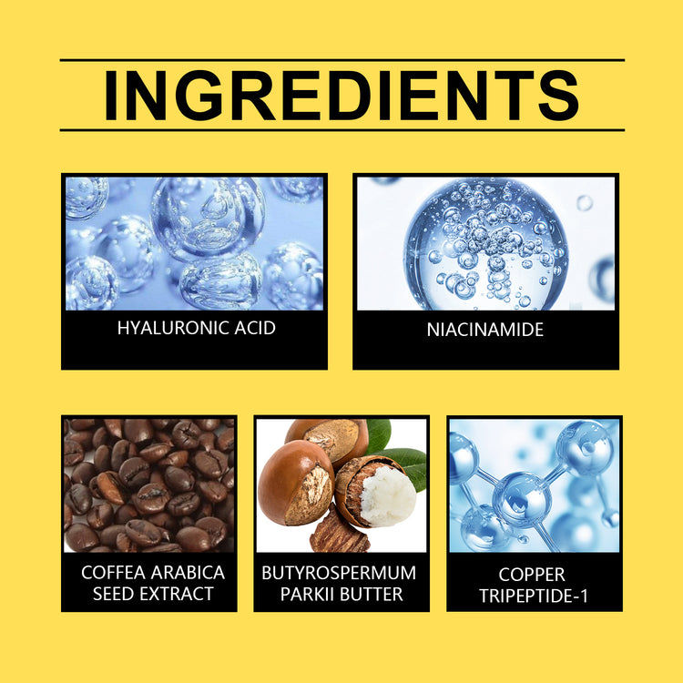 Facial Essential Oil with Shea Butter and Copper Tripeptide-1