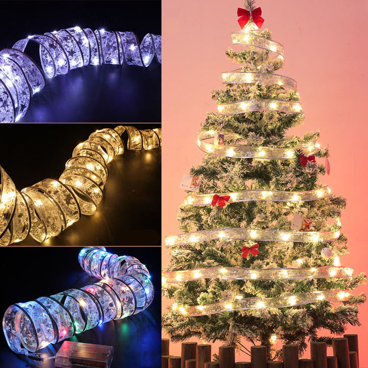 Decorative Ribbon LED String Lights – 4 m, 40 Lights