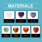 Love Crystal Healing Stone Set