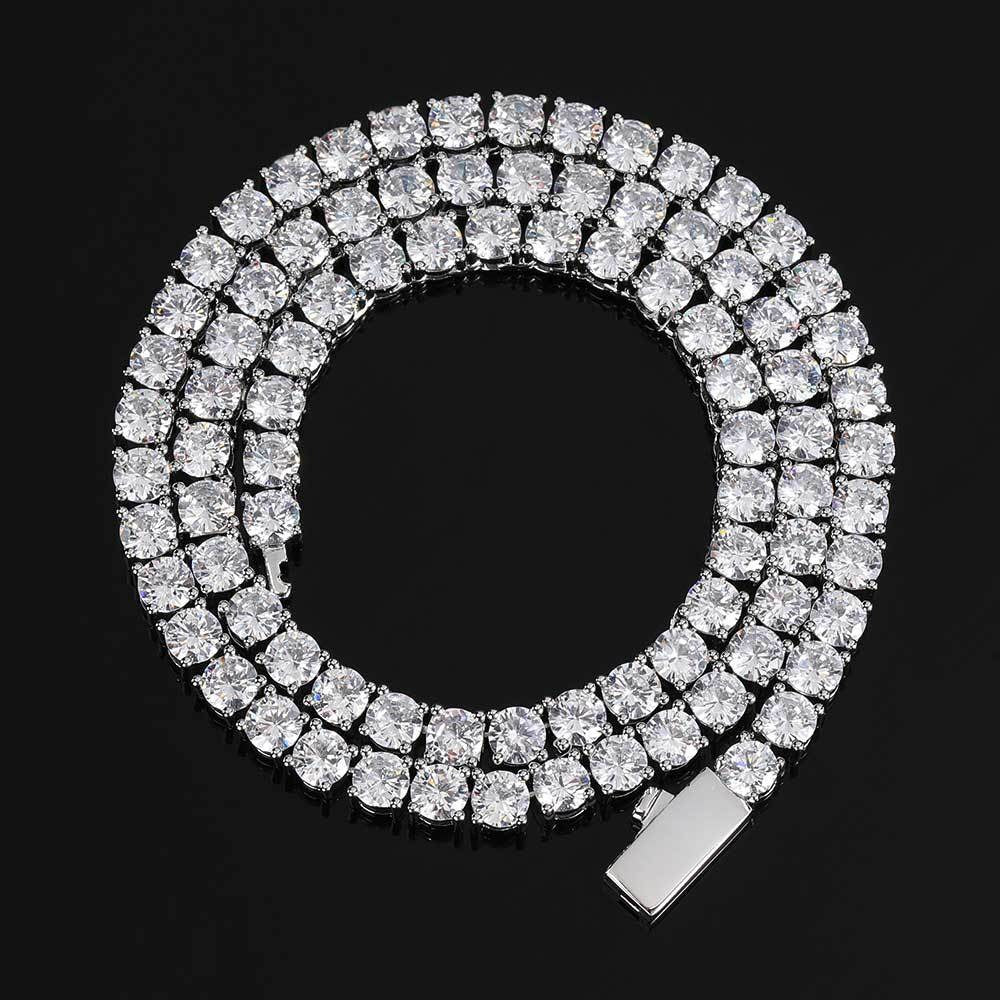 Stone Necklace Hip Hop Jewelry Full Diamond Men's Necklace