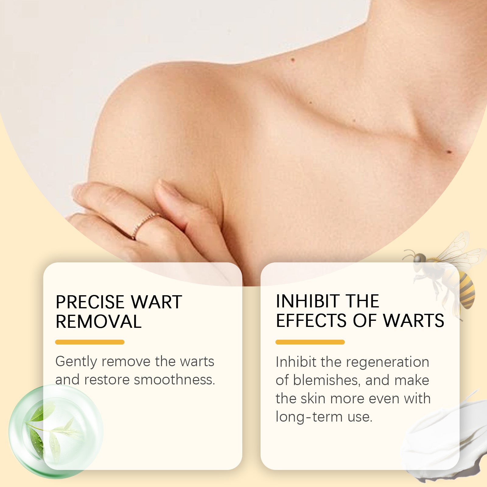 Ximonth Mole Removal Cream, A Gentle Herbal Cleanser And Mole Removal Repair Moisturizing Body Care Cream