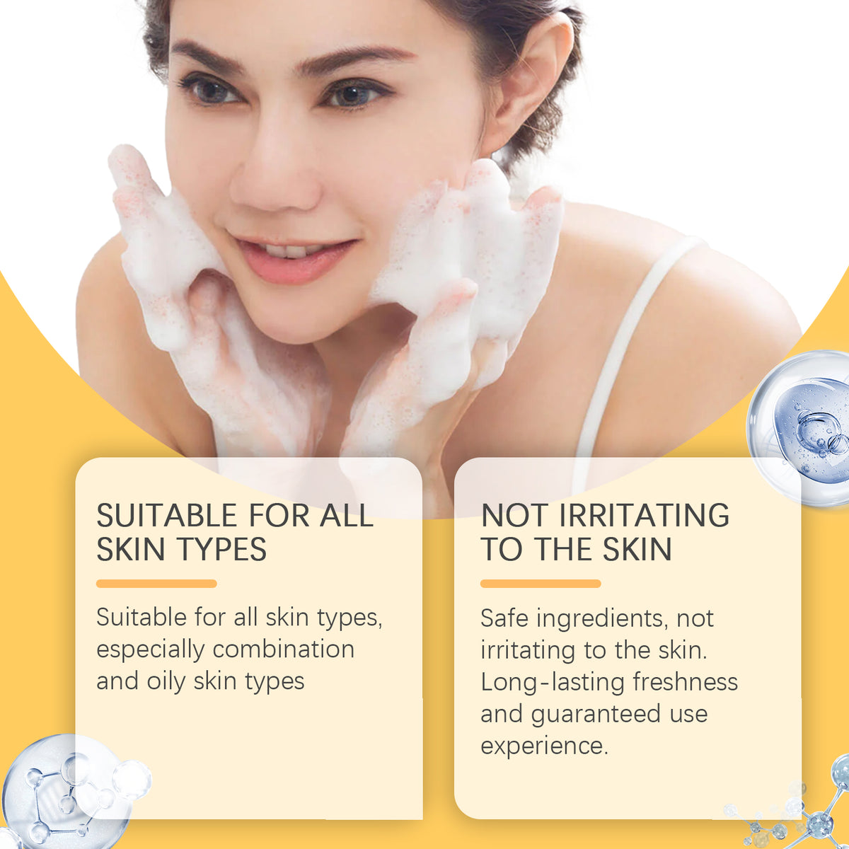 Hoygi Snake Oil Cleansing Soap Gently Cleanses Facial Skin Soft, Smooth And Refreshing Oil Control Skin Cleansing Soap