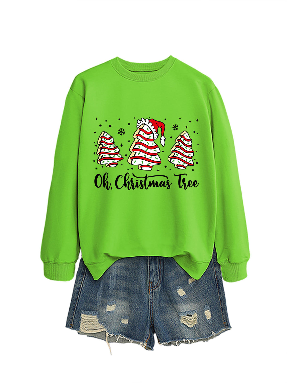 Oh Christmas Tree Women's Pullover Sweatshirt